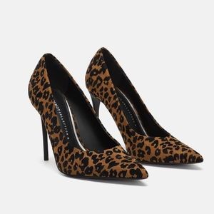 Zara Leopard Pumps